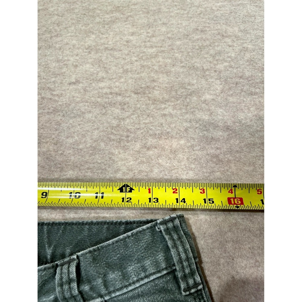 Carhartt Relaxed Fit Carpenter Pants Mens 30x30 Gray Straight Leg Distressed - Picture 11 of 16